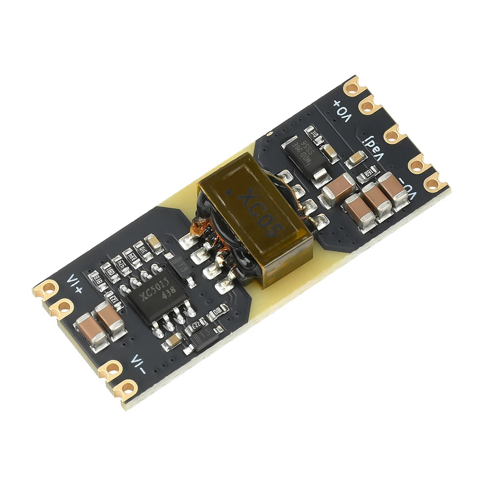 XC5015 Isolated DC Power Module Wide Volt 9-42V to ±5V/±12V Step-Down Stabilizer Low-Ripple Power Supply Module Reserved LDO