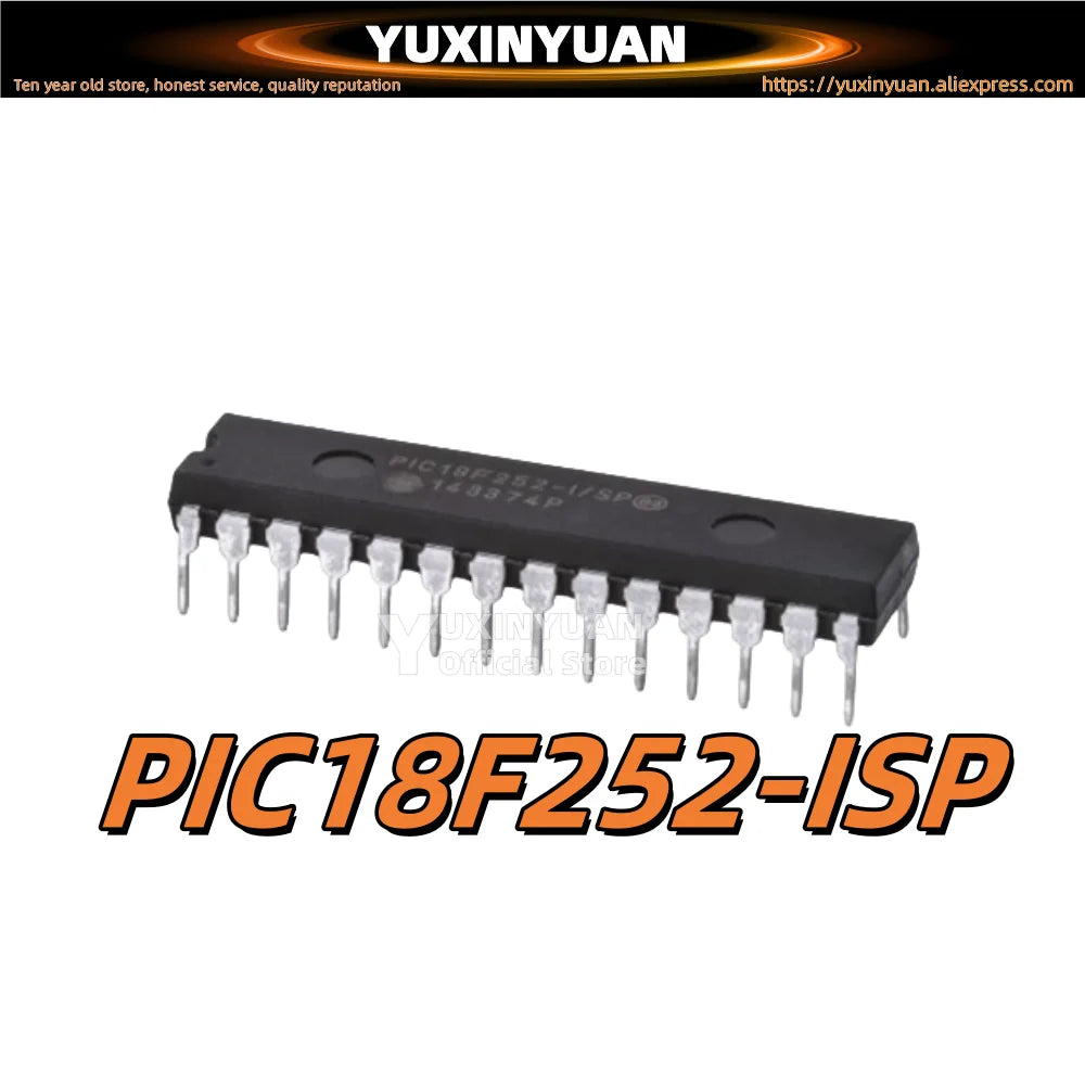 1PCS PIC18F252-I/SP DIP28 PIC18F26Q10-ISP PIC18F26K80-ISP PIC18F26K22 PIC18F2550 DIP Microcontroller single-chip microcomputer