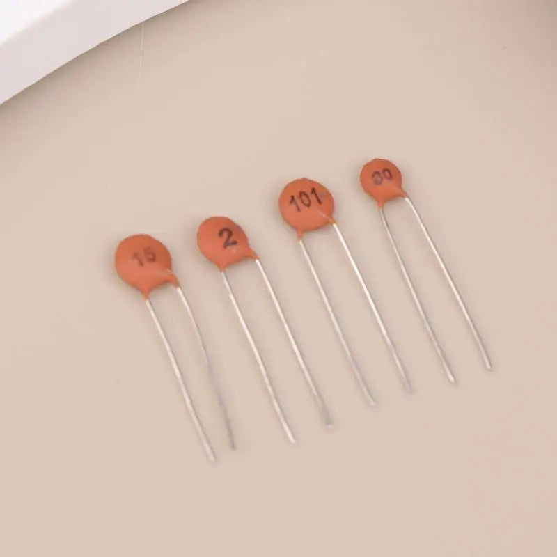 Ceramic Capacitor Kit, 2pF to 0.1uF (30 Values x 10pcs), 300pcs Total for Electronics Projects, Hobby & DIY, NPO/X7R Assortment