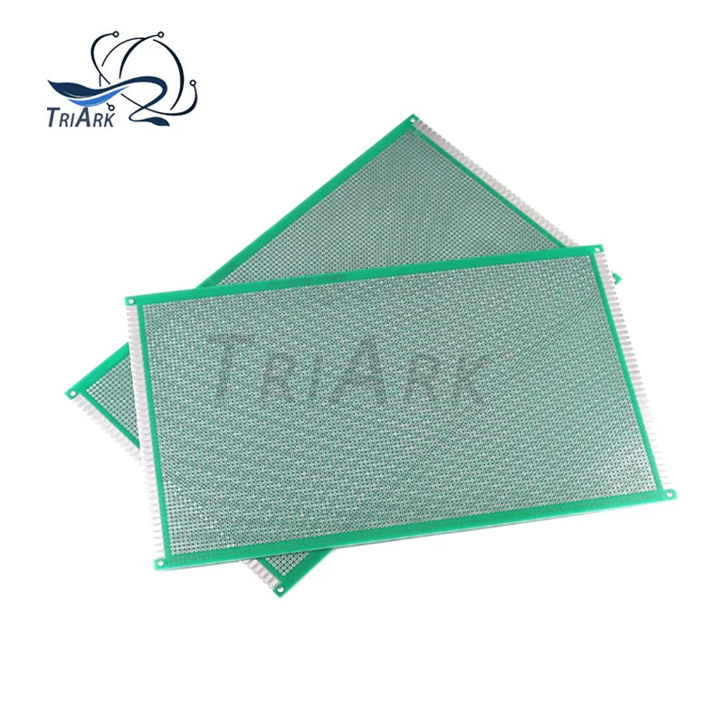 PCB Tinned Board 2x8 3x7 5x7 6x8 7x9 8x12 9x15 10x15 15x20 18x30 20x30cm FR4 Single sided doublel Universal Circuit Perfboard