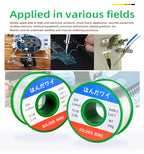 Sn99.3 Cu0.7 50G 100G Lead Free Solder Wire Tin 0.5/0.6/0.8/1.0mm Rosin Core Solder Welding Soldering Iron