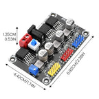 LM2596 DC7-25V To DC3.3V/5V Adjustable Step-Down Module Regulated Power Supply Module Intelligent Vehicle Experimental Power