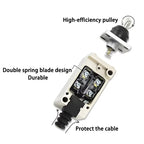 CNTD Vertical Travel Limit Switch 10A 250V CHL‑5000 CHL‑5030 CHL‑5050 CHL‑5200 CHL‑5220 CHL‑5300 Micro Switch IP65 Waterproof