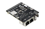 Raspberry Pi CM4 dual ETH mini Open-source Router Board Metal case for Compute Module 4 IO Board  5V, Type-C interfac