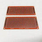 5PCS Double Sided Universal PCB Board 3x7/5x7cm Protoboard Stripboard Circuit Laminate for Maker Hobby