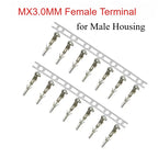 10PCS MX3.0 3.0mm Pitch Micro-Fit 3.0 Double Row Connector Housing 2*1/2/3/4/5/6-12Pin Male Female Housing Terminal 43030 43025