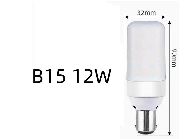 E27 B15 B22 E17 12W 16W 25W 40W LED Corn Light Bulb SMD2835 LED Bulb 110V-220V LEDs Candle Light Spotlight
