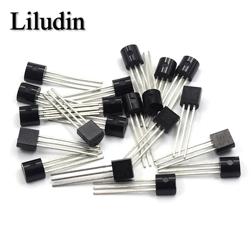 10Pcs/lot Sensor Electronic Chip DS18B20 TO-92 18B20 Chips Temperature Sensor IC 18b20 DIY Electronic
