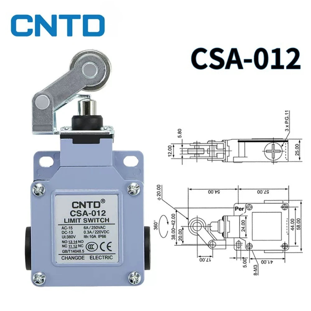 CNTD Limit Switch Micro Switch CSA-001 CSA-003 CSA-012 CSA-031 CSA-021 CSA-061 CSA-071 Waterproof Motion Sensor CSA-081 CSA-041