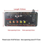 D100 BT Amplifier Board Karaoke Audio Speaker Subwoofer Bass Hifi Amplificador Board Audio Amplifier Board 100W for car home