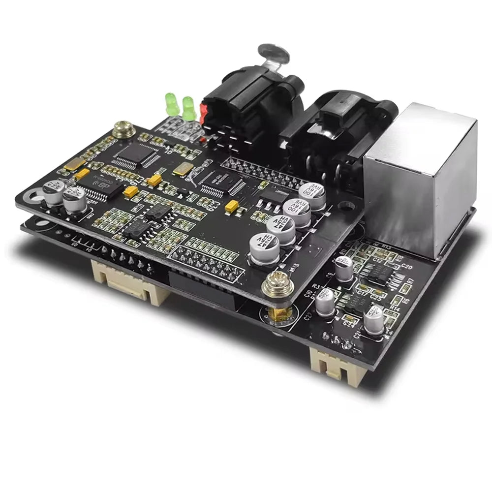 ShennDare CQ380 Digital DSP Module 96kHz 2 In 4 Out Audio Processor FIR Filter for Power Amplifier Speaker Management