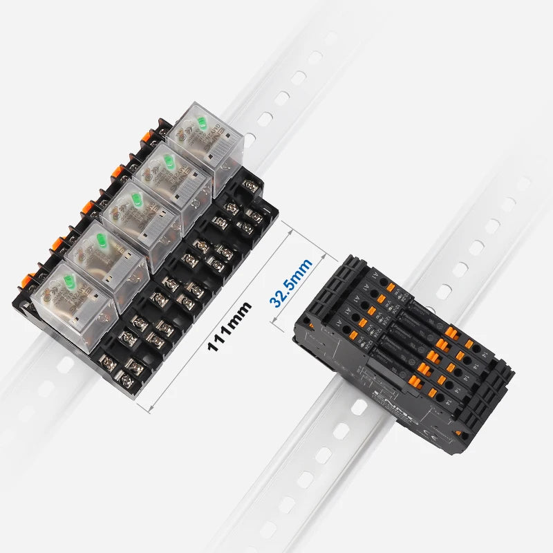 ENMG Ultra-Slim Intermediate Relay APAN3124, DC-to-DC 24VDC  1NO (Normally Open) Kit Solid State Electromagnetic Relay