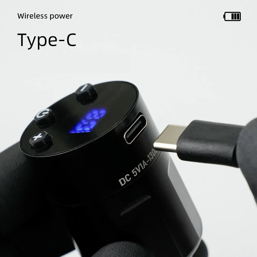 Mini Wireless Tattoo Power Supply LED Screen DC/RCA Tattoo Battery Pack Rechargeable Power Supply