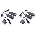 USB Ethernet Extender Connections Up To 100m USB 2.0 Network Cable Extender To RJ45 Plug and Play for Camera Mouse Keyboard