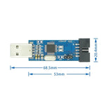 Programador oficial USBASP USBISP AVR, ISP, USB, ASP, ATMEGA8, ATMEGA128, compatible con Win7 64
