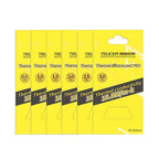 TUECER GPU CPU Thermal Pad Heatsink Cooling Conductive Silicone Pad 80x40/100x100mm High Quality Thermal Pad thermal insulation
