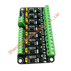8 Channel MOSFET Module Microcontroller PLC Amplification Field-effect Drive Tube Optocoupler Isolation PWM Control Light Switch