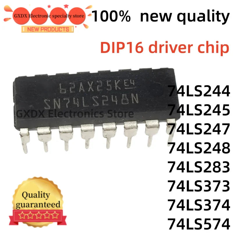 10-20Uds SN74LS248N 74LS283 74LS373 74LS374 74LS574 74LS244 SN74LS244N 74LS245 SN74LS245N 74LS247 SN74LS247N 74LS248 DIP-16