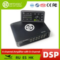 Sennuopu Car DSP Processor 4 Channel Amplifier 8 Channels Digital Sound Processors with LCD Remote Controller