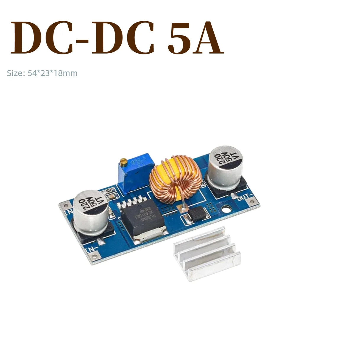 1/5/10pcs LM2596 XL4015 XL4005 MP1584 MINI560 DC-DC Buck Converter 3A Adjustable Step Down Power Module With Digital Display