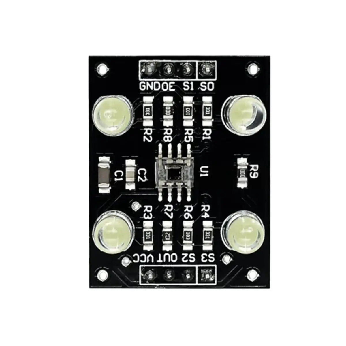 TCS3200 Color Recognition Sensor TCS3200 Color Sensor Module RGB Color Detection Recognition Board for MCU