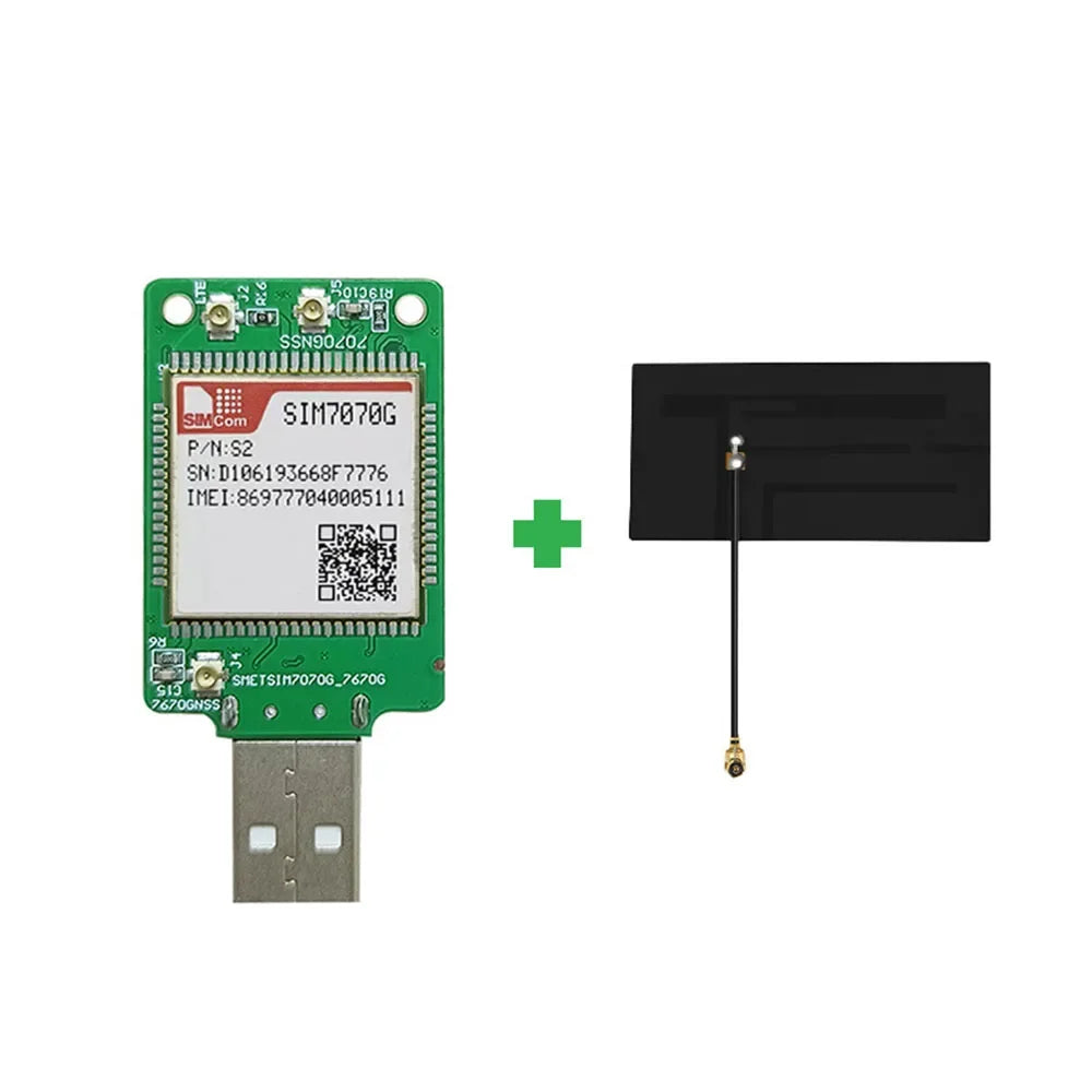 SIMCom LTE USB Dongle SIM7000A SIM7000E SIM7000G SIM7070E SIM7070G 4G NB-IoT Cat M LPWA Breakout Core Board