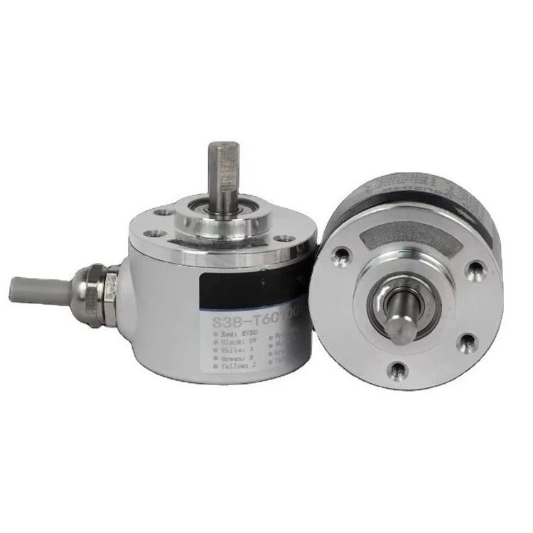 6mm Axis Optical Encoder, DC 5-24V Wide Voltage Absolute Rotary Encoder with Multiple P/R Options