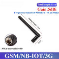 1Pcs 868MHz 915MHz Antenna 3dBi-10dBi SMA Male Head GSM/GPRS/2G/3G Antenna Waterproof Rubber Rod Antenna
