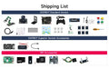 DOFBOT Raspberry Pi 5 Smart Robotic Arm DIY Electronic Kit AI Large Model Vision 6DOF Robot Support ROS2 Development