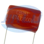 CBB 2000V Polypropylene Film Capacitor 2KV 102J 103J 104J 105 152J 153J 182J 183J 221J 222J 223J 272J 331 332 224 334 10nF 100nF