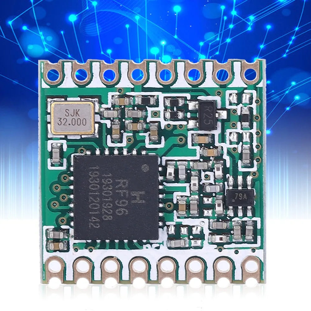 RFM95-915MHz Wireless Transceiver Module RF96 Chip RF95 RF95W LoRaTM Module Ultra Long Range Remote Communication Module