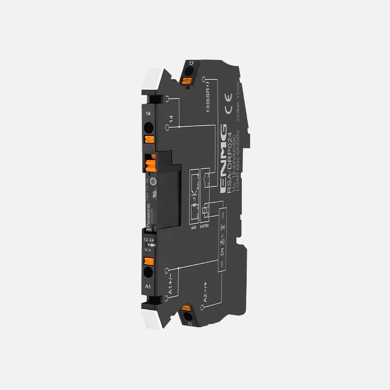 ENMG Ultra-Slim Intermediate Relay APAN3124, DC-to-DC 24VDC  1NO (Normally Open) Kit Solid State Electromagnetic Relay