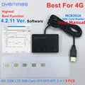 OYEITIMES Programmable Blank SIM LTE USIM Card 4G VoLTE ISIM WCDMA GSM Nano Micro SIM Card 2FF 3FF 4FF for Telecom Operator