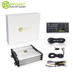 Sennuopu 12 Channels Digital Sound Processors DSP 8 Channels 50 Watts RMS Power Audio Amplifier with Bluetooth Player X812