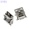 In spot 10PCS Mini USB SMD 5Pin Female Mini B Socket Connector Power Supply Base