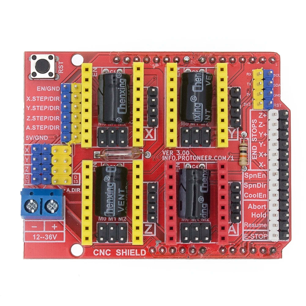 CNC Shield V3.0 Expansion Board A4988 Driver Board V3 Engraver Shield 3D Printer CNC for arduno CNC Shield V3