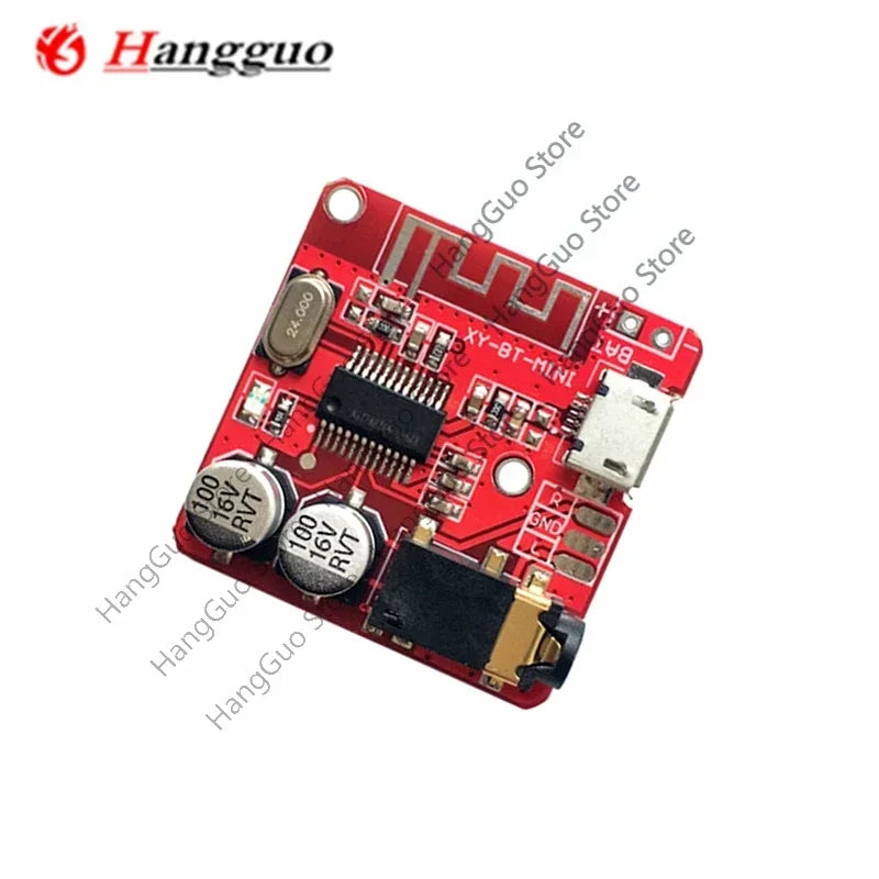 10PCS For Bluetooth Audio Receiver Board Bluetooth 5.0 MP3 Lossless Decoder Board Wireless Stereo Music Module 3.7-5V XY-BT-Mini