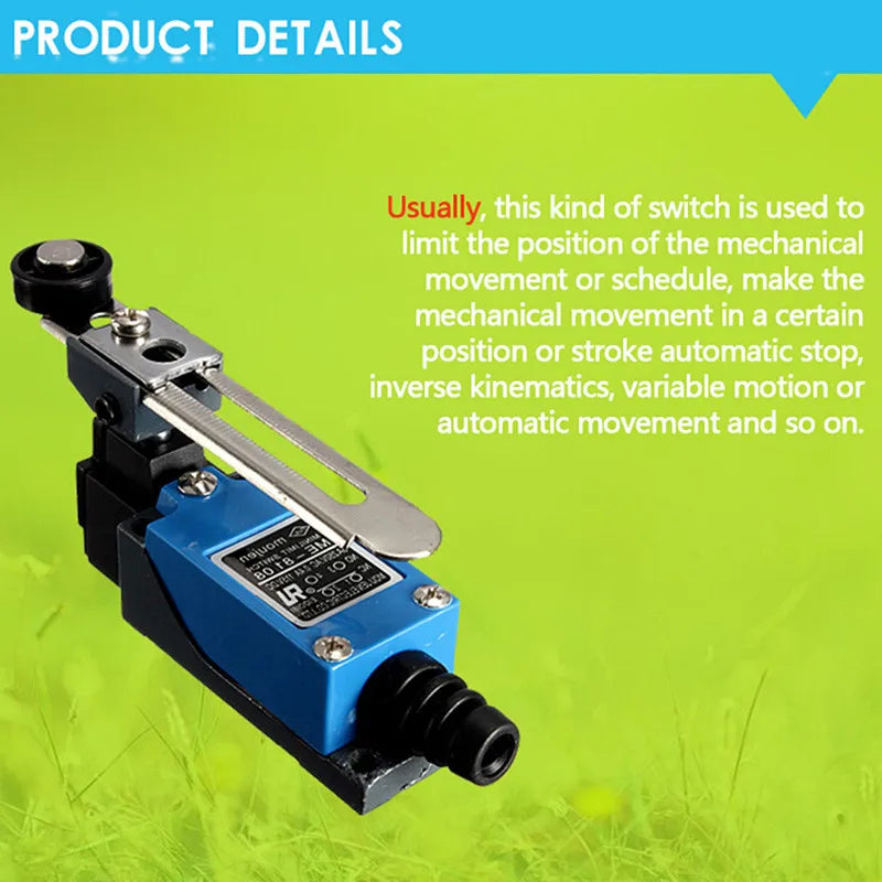 ME-8108 Limit Switch Rotary Adjustable Roller Lever Arm Mini Limit Switch TZ-8108 Momentary