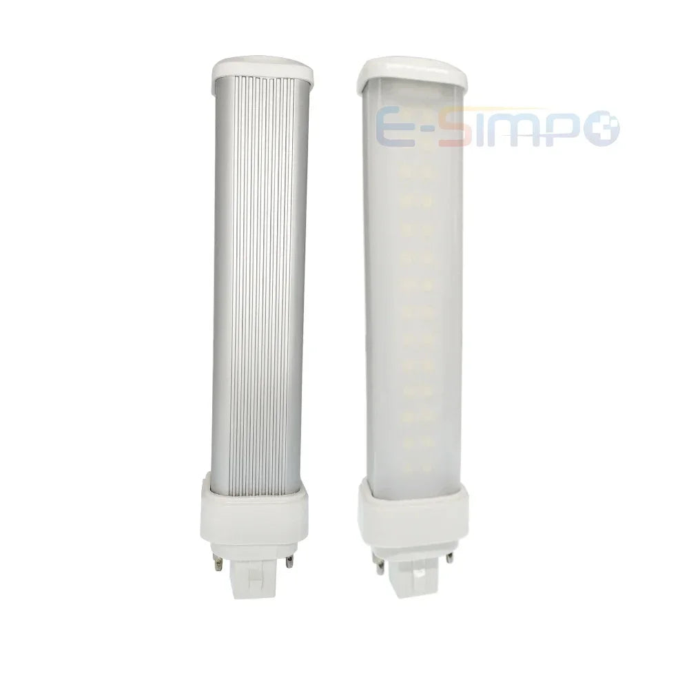 1pc 7W 9W 11W 2P G24d PLC-13W18W 26W 2U CFL LED Equival 4P G24Q PL-C Replace Sideview Horizontal Plug PL Lamp Need Remove Ballas