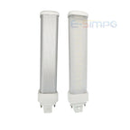 1pc 7W 9W 11W 2P G24d PLC-13W18W 26W 2U CFL LED Equival 4P G24Q PL-C Replace Sideview Horizontal Plug PL Lamp Need Remove Ballas