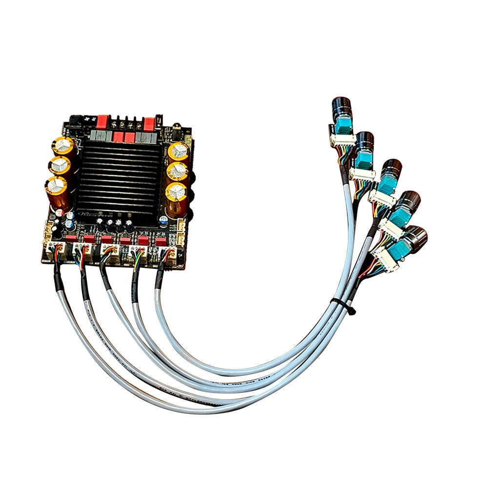 ZK-SUB600 BT Amplifier Board Module 2.0 Channel 300W+300W+Subwoofer Extension TPA3255 DC 18-50V with Subwoofer