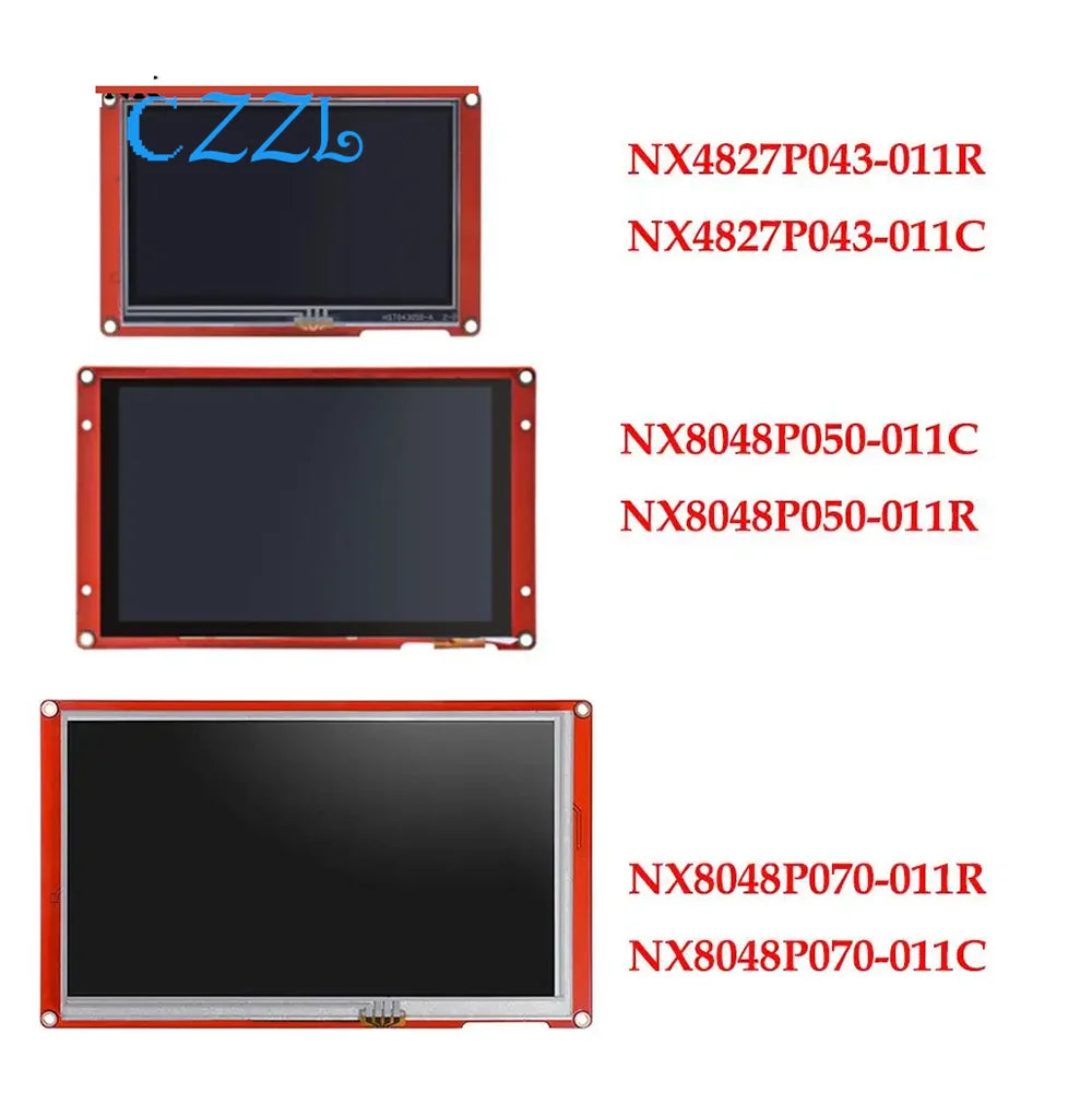 NEXTION 4.3/5.0/7.0'' Intelligent LCD Touch Display Module NX8048P070-011C/R Multifunction HMI Resistive/Capacitive