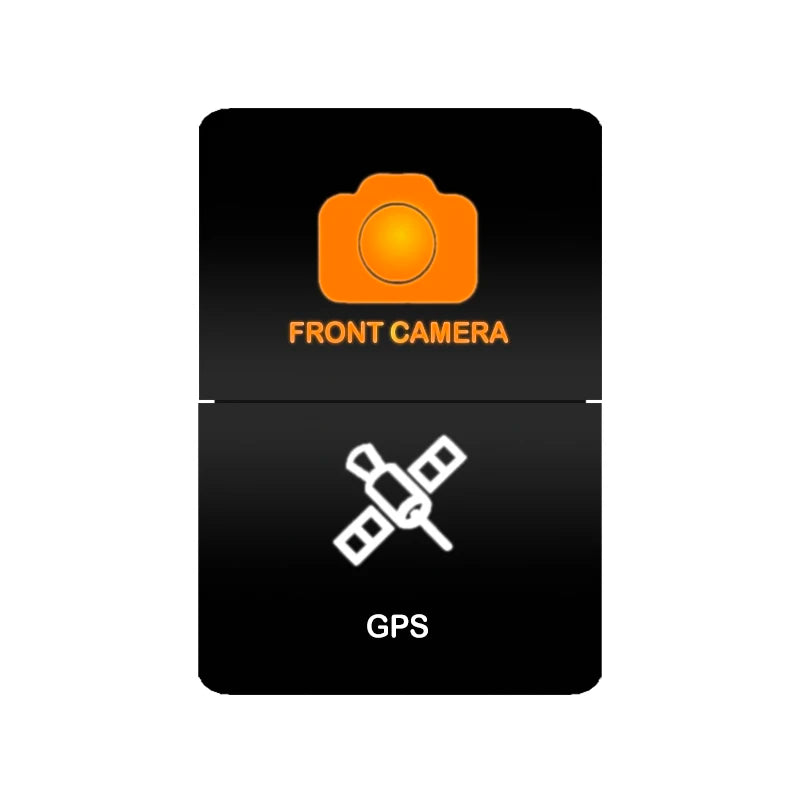 Car Push Switch Dual ON OFF Button Led Bar Roof Lights Fog Spot Driving Lights Button For Toyota 4Runner Hilux RAV4 Prado Camry