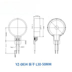 10PCS DC3-5V Micro DC Vibration Motor 0820/0827/0830/0834/1027/1030/1034 for Phone Coin Flat Motor