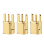 DIY MMCX Connector Shure Beryllium Copper Earphone Pin MMCX Female Plug Audio Jack Adapter For SE535 SE425 SE315 SE215 Headphone