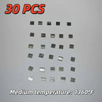2*2mm Silver Solder Sheets - High/Medium/Low Temperature Options for DIY Jewelry Welding & Crafting