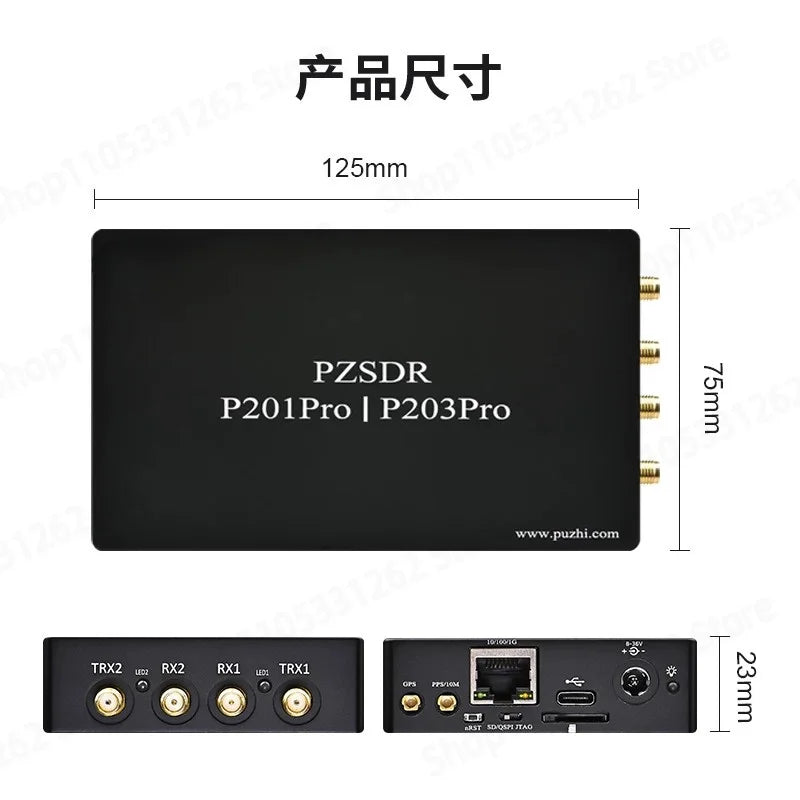 High Performance SDR Module ZYNQ7020 AD9361 AD9363 openwifi Industrial Wide Voltage Hi Isolation ESD Protection Customizable