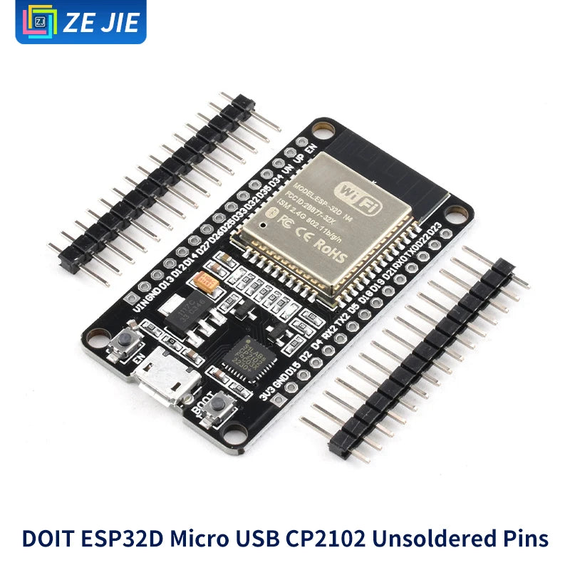 ESP32 Development Board Module, 8266 Wireless WiFi + Bluetooth, Dual-Core CPU, CH340 Chip, ESP32 Programming Socket