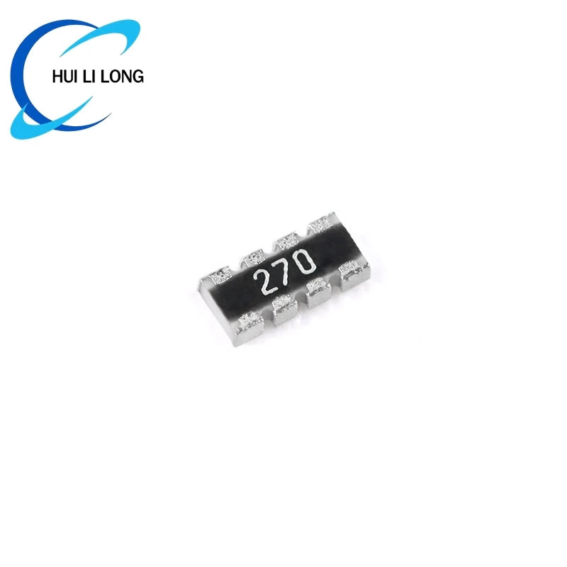100PCS 0402 Network Resistor 5% 8P 2x4P 1/16W 0 30 33 51 56 68 75 82 100 220 470 1K 1.5K 2K 5.1K 6.8K 8.2K 10K 15K 47K 510K ohm