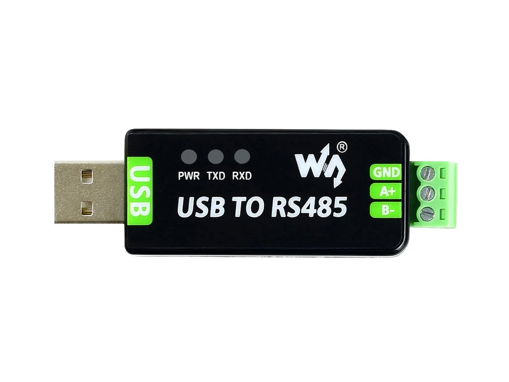 Waveshare Industrial USB To RS485 Converter USB TO RS485 Bidirectional Converter Compatible with Linux/Android/Windows 11/10/8/7